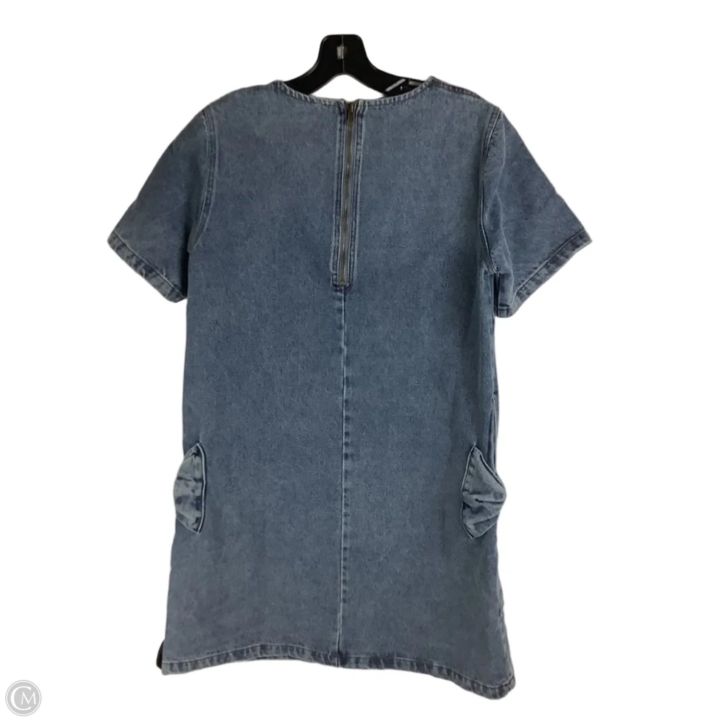 Dress Casual Short By Cmc In Blue Denim, Size: M