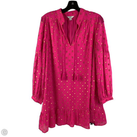 Dress Casual Short By Crown And Ivy In Pink, Size: M