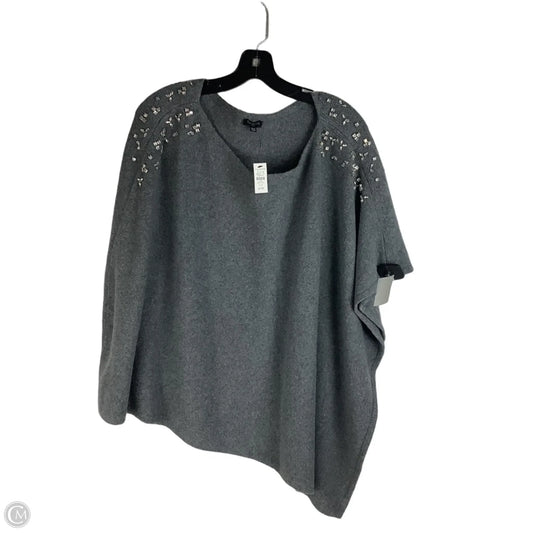 Sweater By Talbots In Grey, Size: X/1x