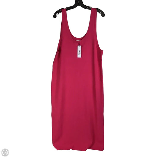 Dress Casual Midi By The Drop In Pink, Size: 2x