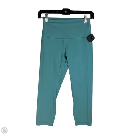 Athletic Leggings By Lululemon In Teal, Size: 6