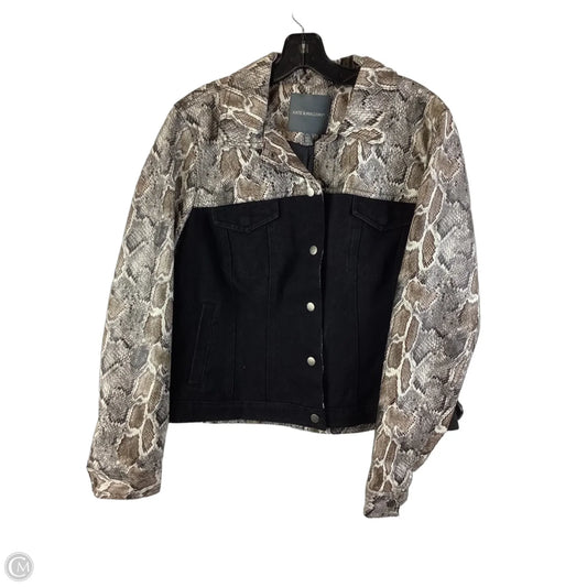 Jacket Other By Kate & Mallory In Snakeskin Print, Size: L