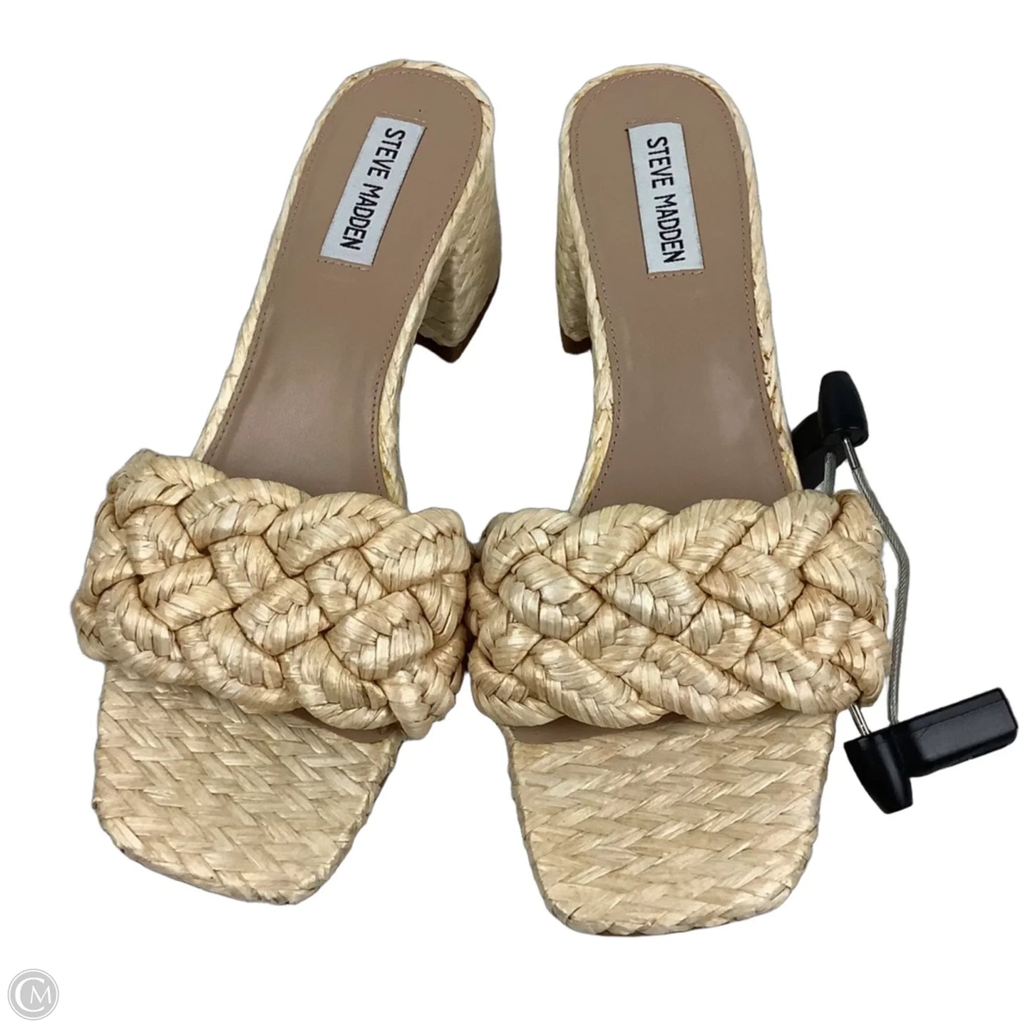 Shoes Heels Block By Steve Madden In Beige, Size: 10