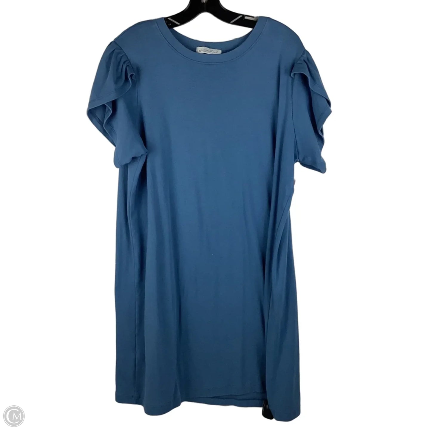 Dress Casual Short By Clothes Mentor In Blue, Size: Xl