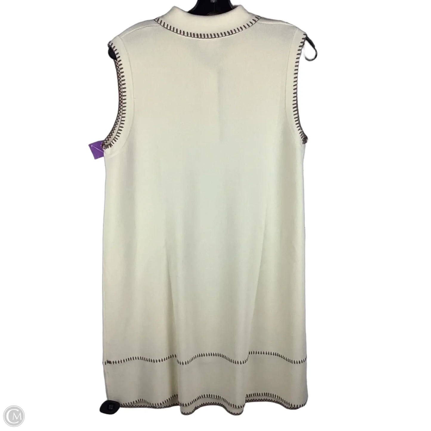 Dress Casual Short By Entro In Cream, Size: L