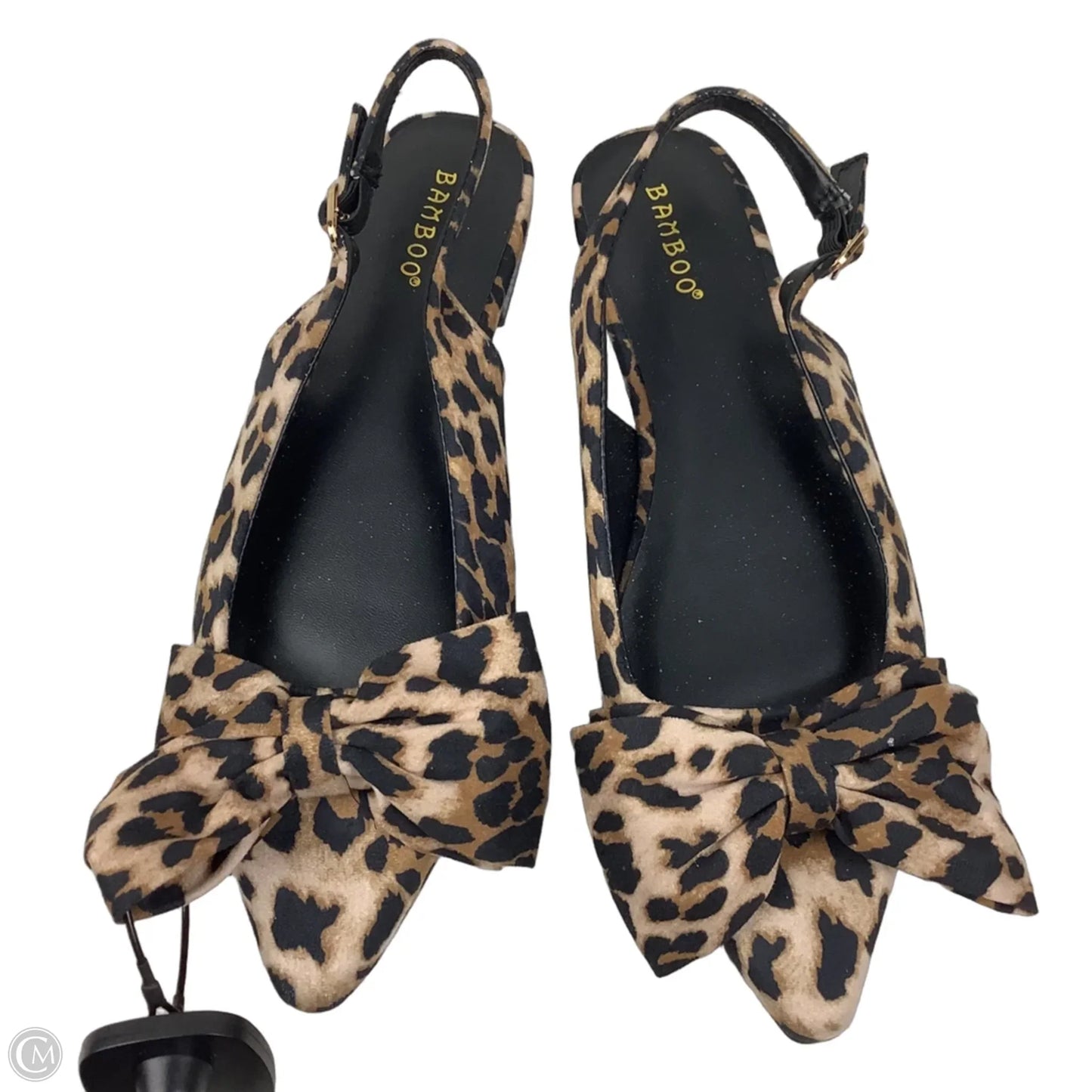 Shoes Flats By Bamboo In Leopard Print, Size: 9