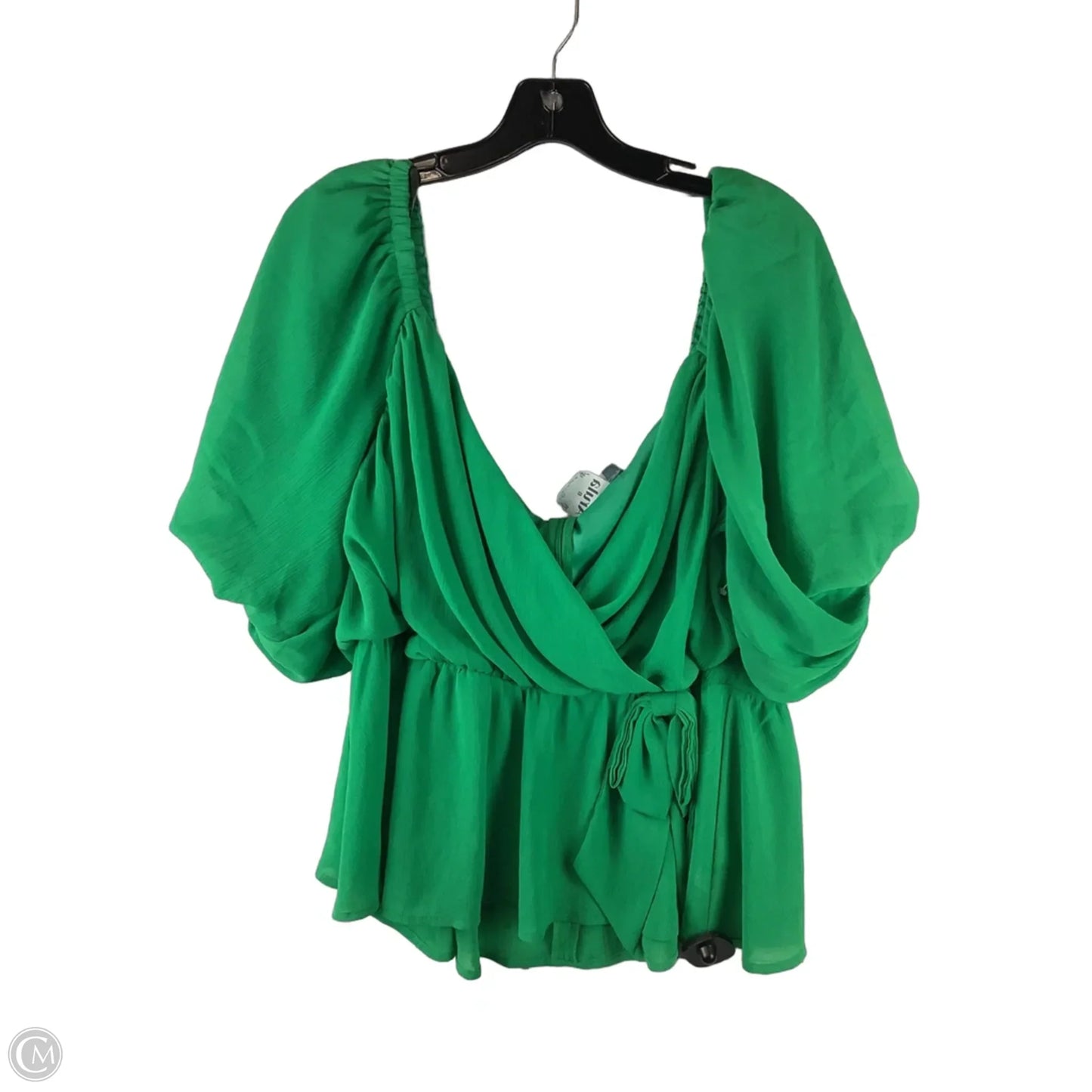 Top Short Sleeve By Arula In Green, Size: Xl