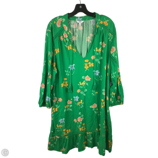 Dress Casual Short By Crown And Ivy In Floral Print, Size: Xl