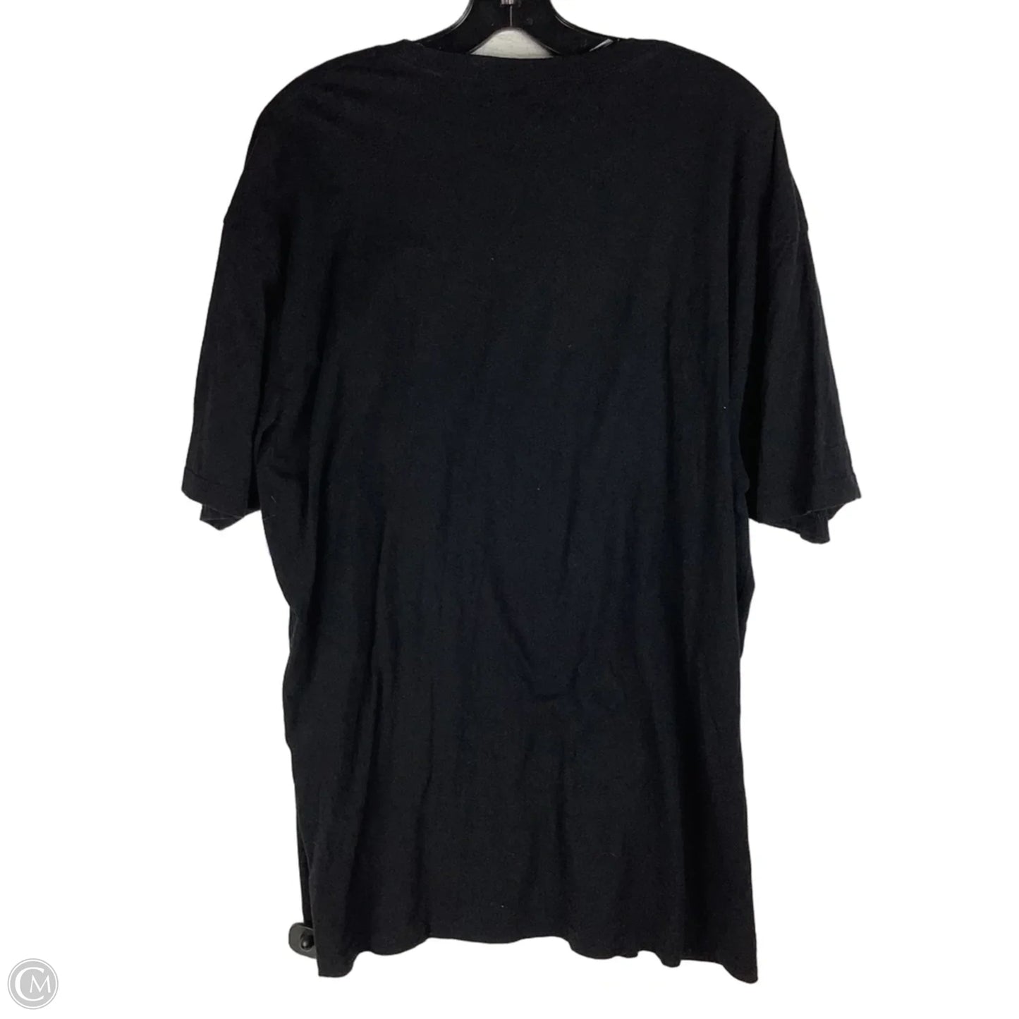Top Short Sleeve By Clothes Mentor In Black & White, Size: Xxl
