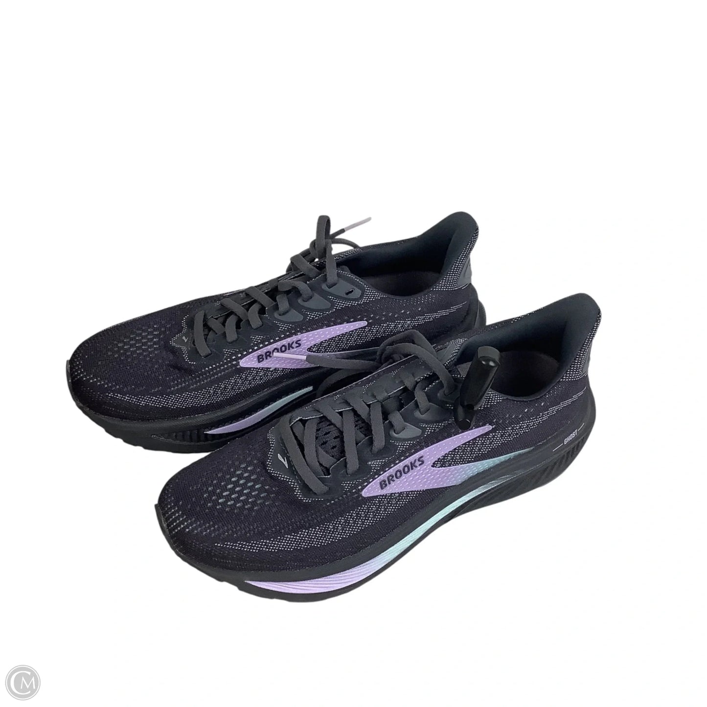 Shoes Athletic By Brooks In Purple/Grey, Size: 8