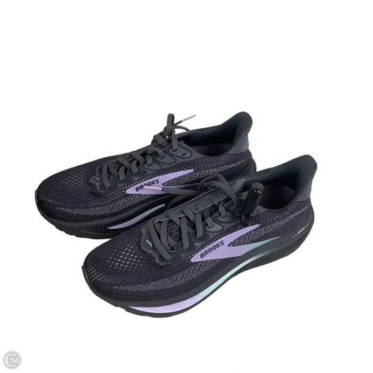 Shoes Athletic By Brooks In Purple/Grey, Size: 8