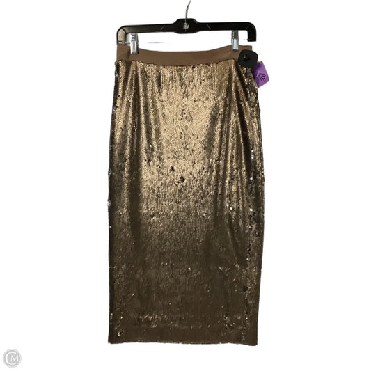 Skirt Midi By Cmb In Bronze, Size: S