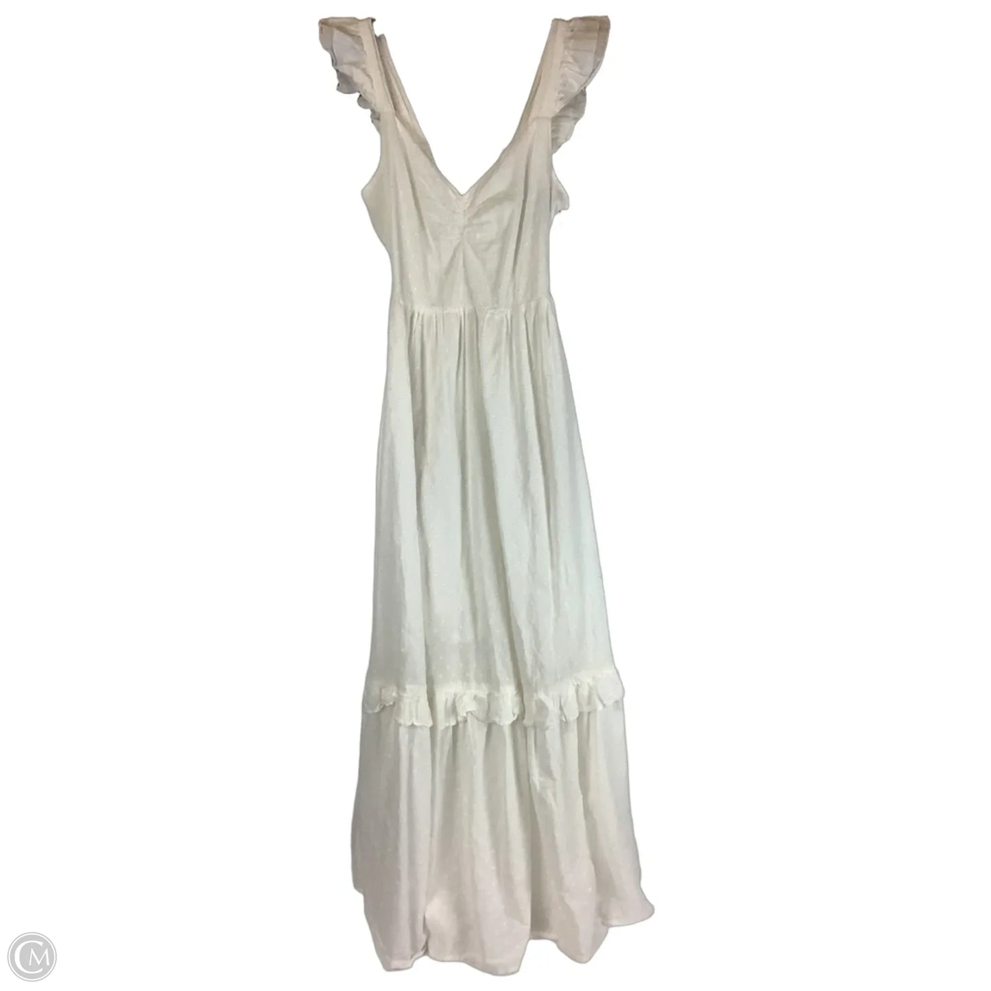 Dress Casual Maxi By Cleobella In White, Size: Xs