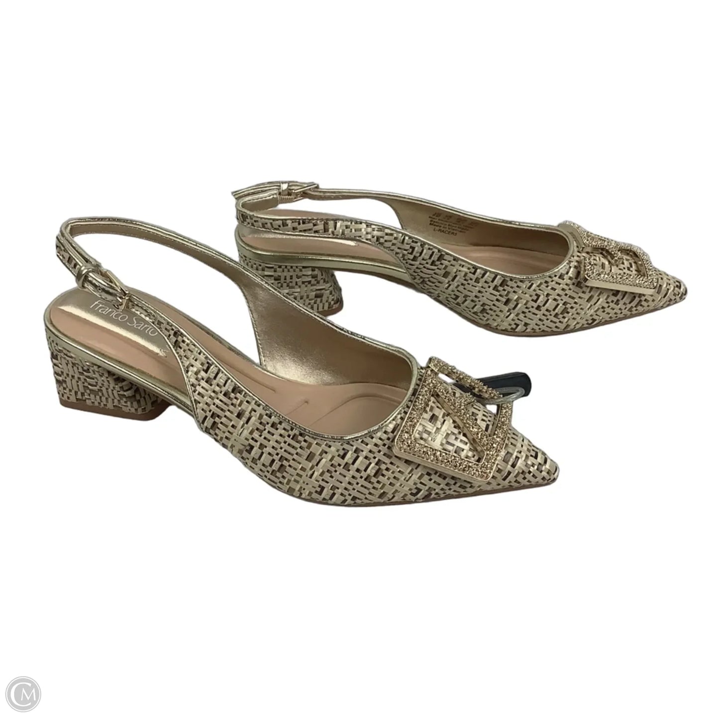 Shoes Heels Block By Franco Sarto In Beige, Size: 8
