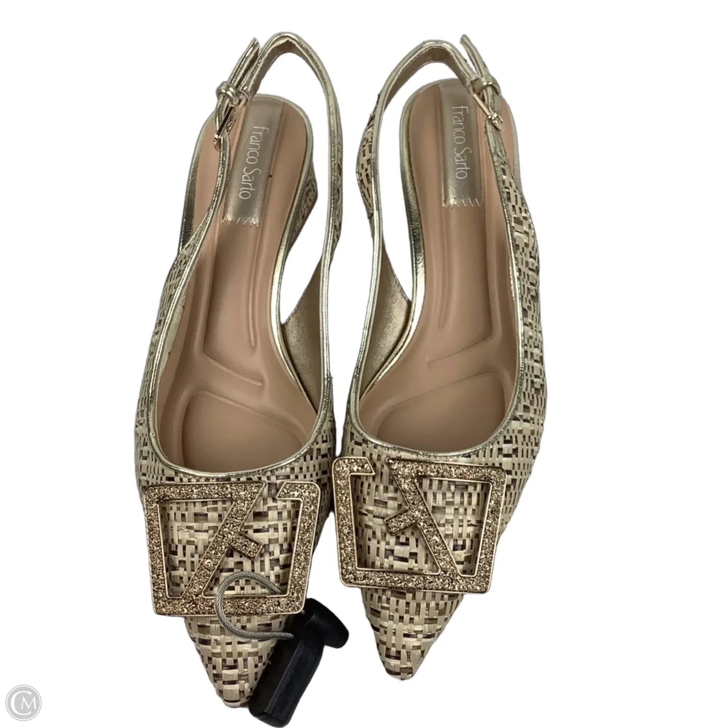 Shoes Heels Block By Franco Sarto In Beige, Size: 8