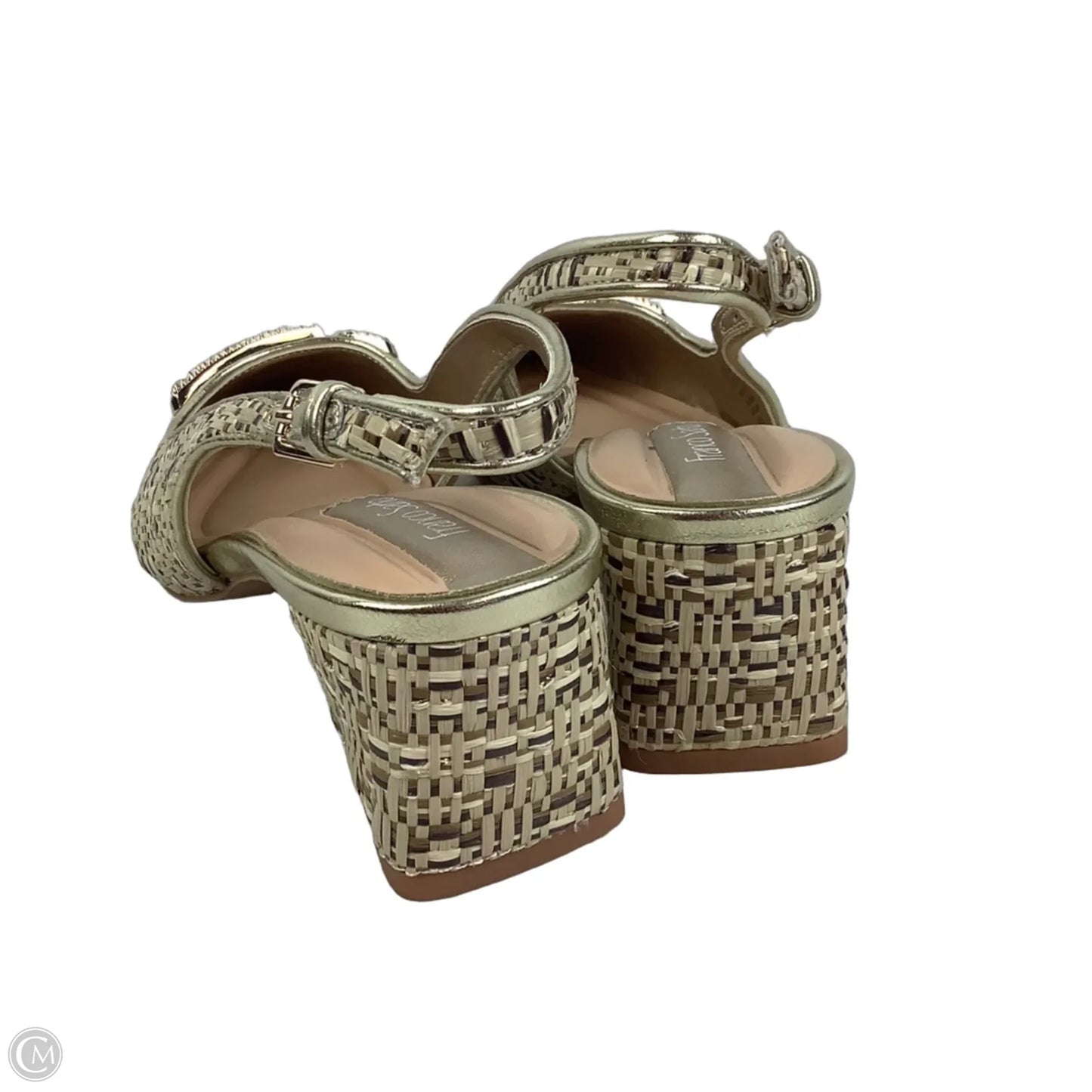 Shoes Heels Block By Franco Sarto In Beige, Size: 8