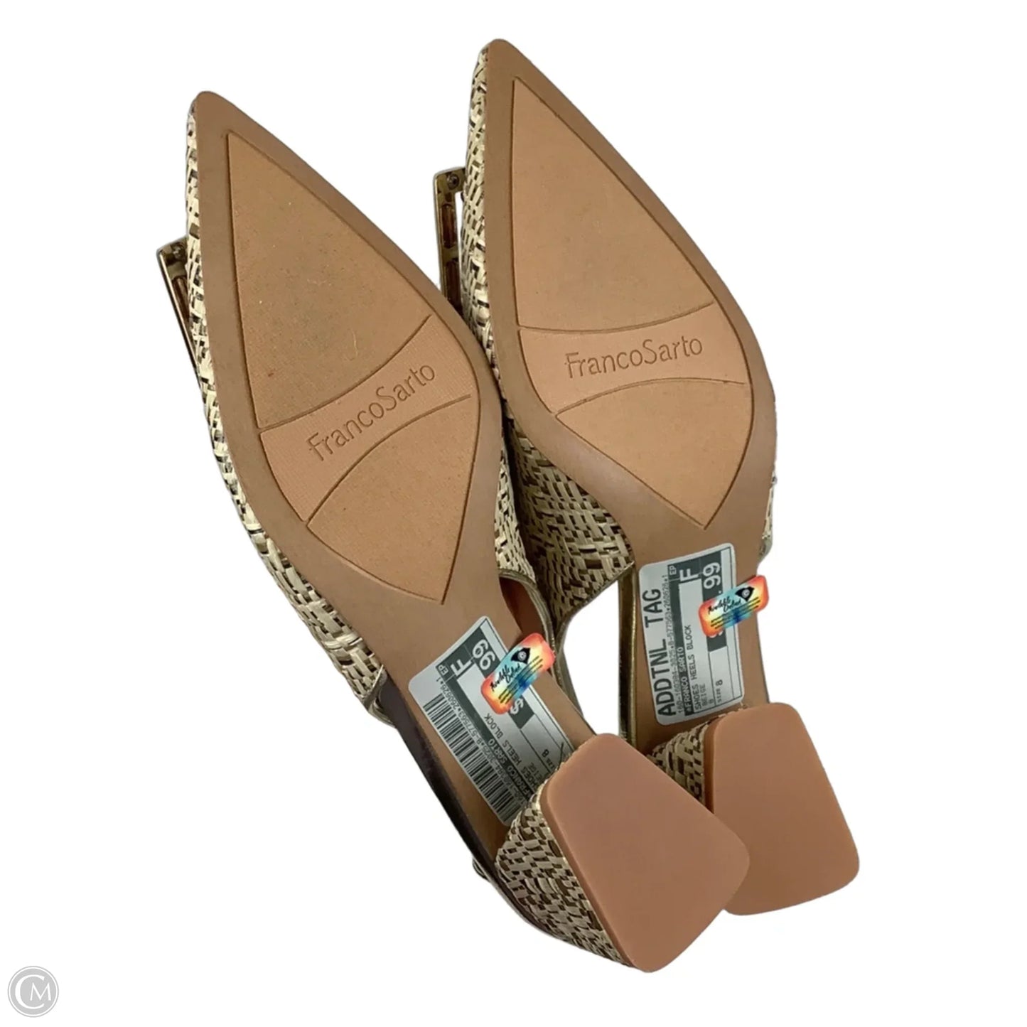 Shoes Heels Block By Franco Sarto In Beige, Size: 8