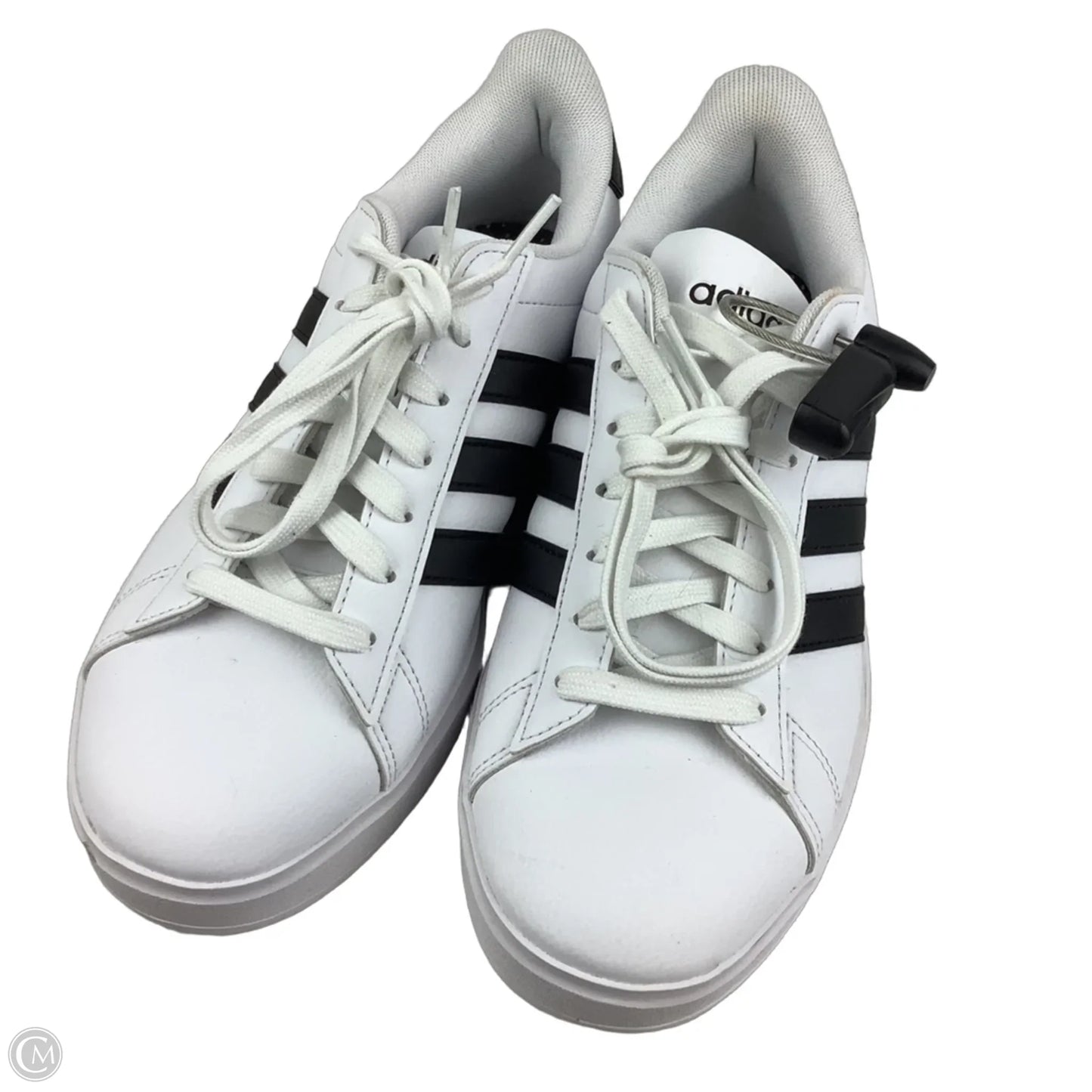 Shoes Sneakers By Adidas In Black & White, Size: 8