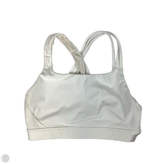 Athletic Bra By Athleta In White, Size: M