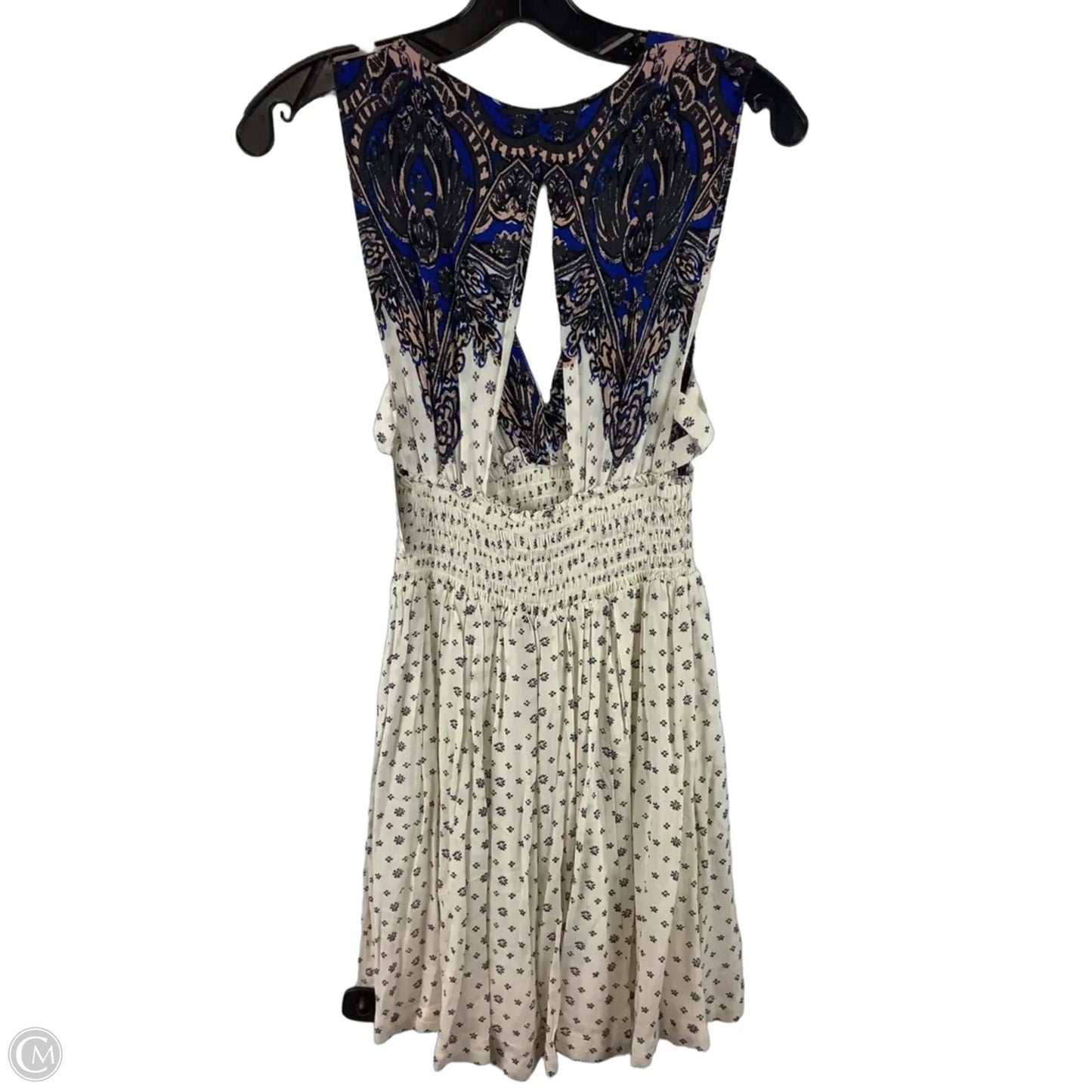 Dress Casual Short By Free People In Blue & White, Size: S