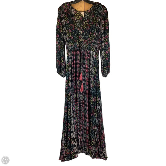 Dress Casual Maxi By Cmb In Multi-colored, Size: S