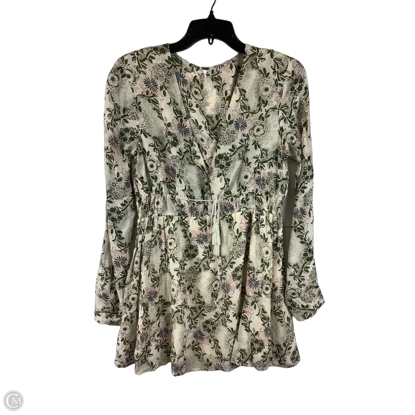 Dress Casual Short By Free People In Green & White, Size: S