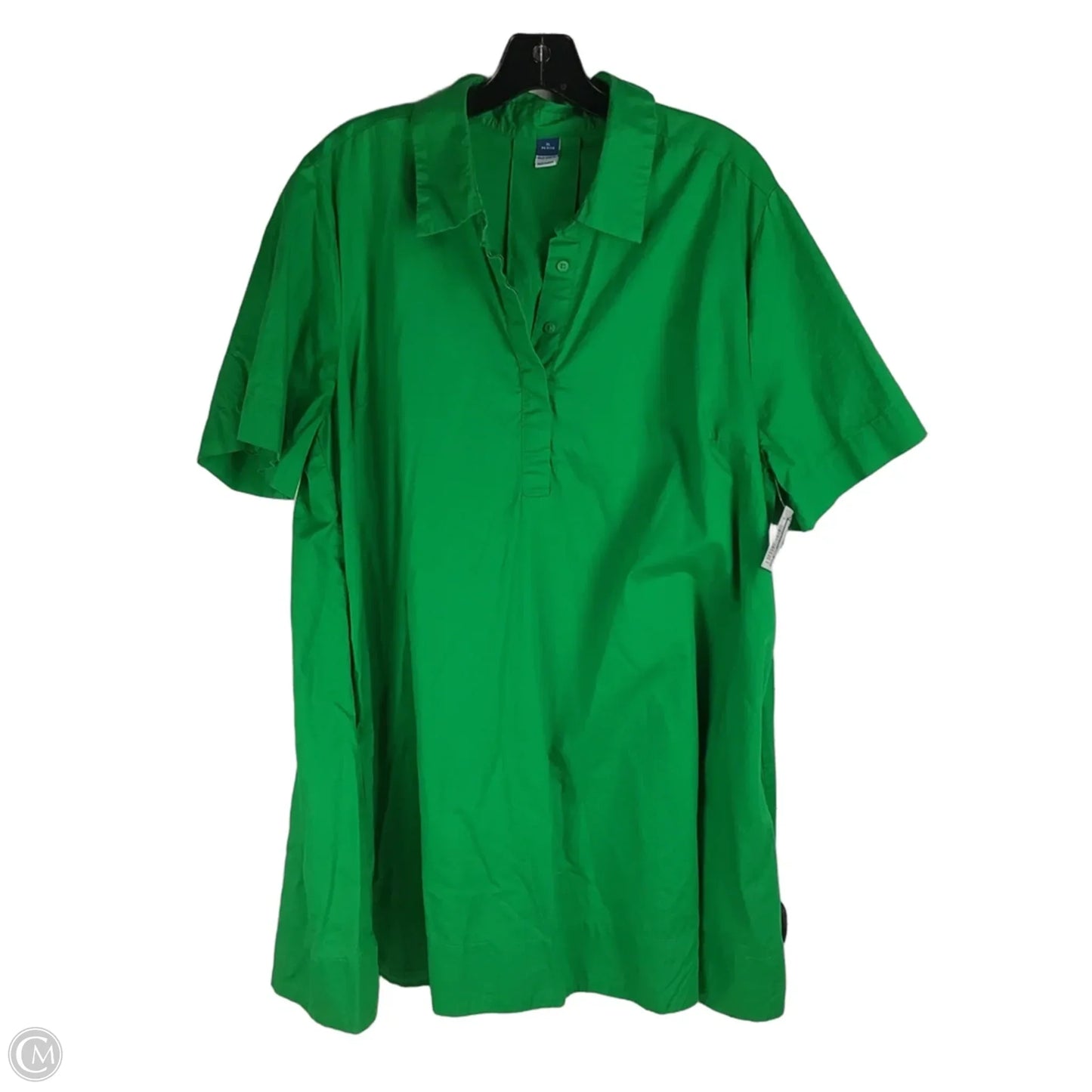 Dress Casual Short By Old Navy In Green, Size: Xlp