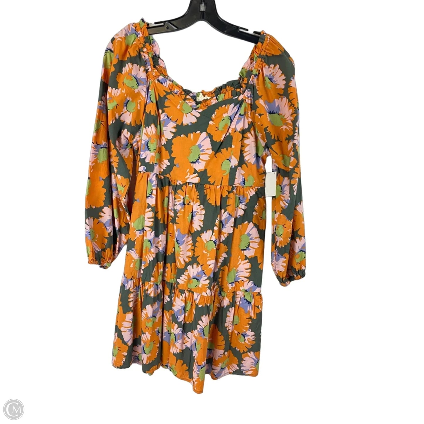 Dress Casual Short By Jodifl In Floral Print, Size: S