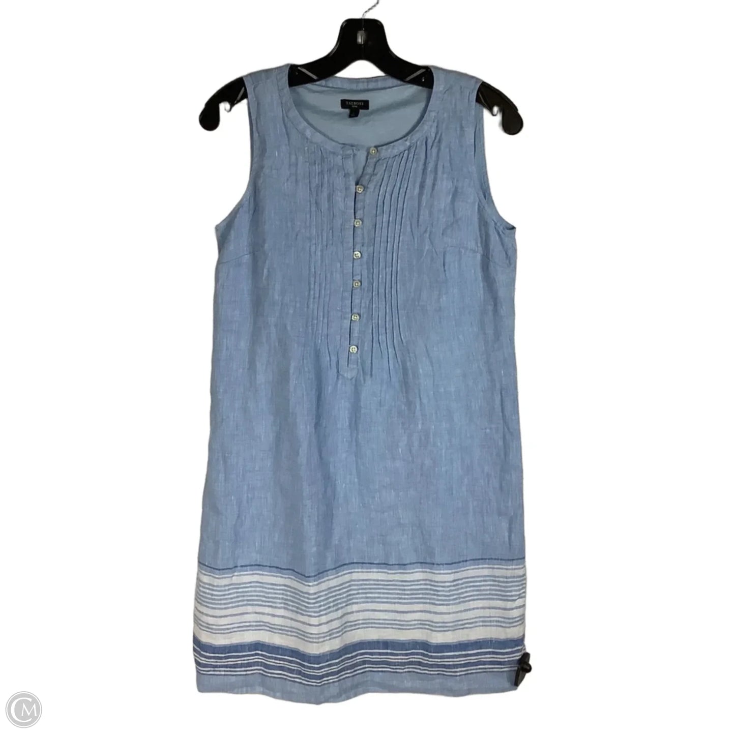 Dress Casual Short By Talbots In Blue & White, Size: 2p