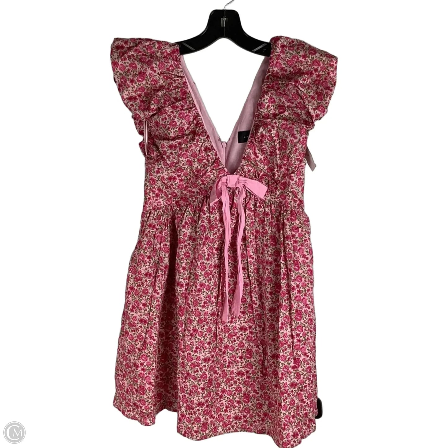 Dress Party Short By Endless Rose In Green & Pink, Size: Xs