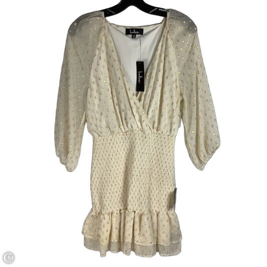Dress Party Short By Lulus In Gold, Size: M