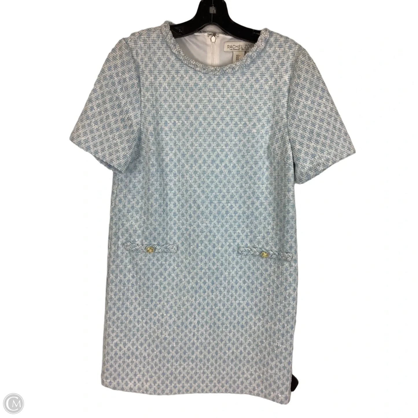 Dress Work By Rachel Zoe In Blue & White, Size: S