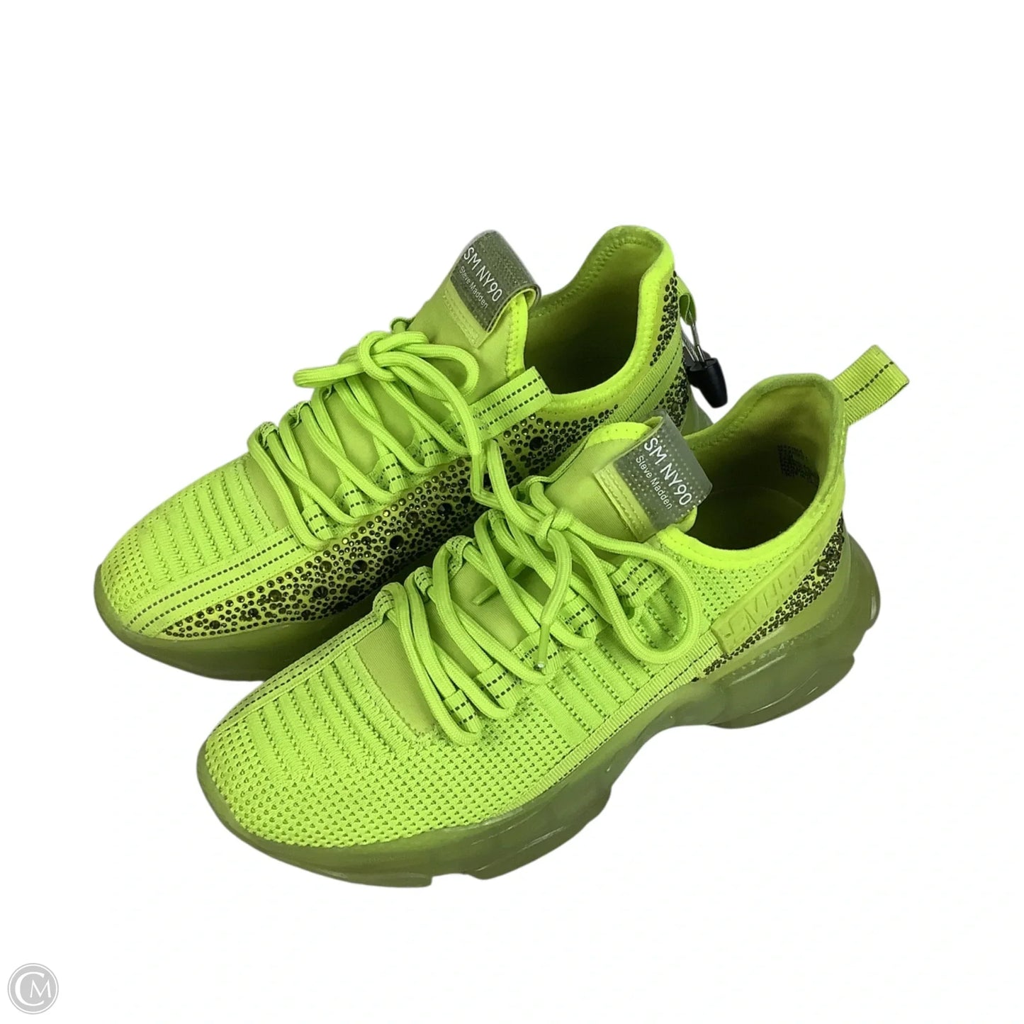 Shoes Sneakers By Steve Madden In Chartreuse, Size: 9.5