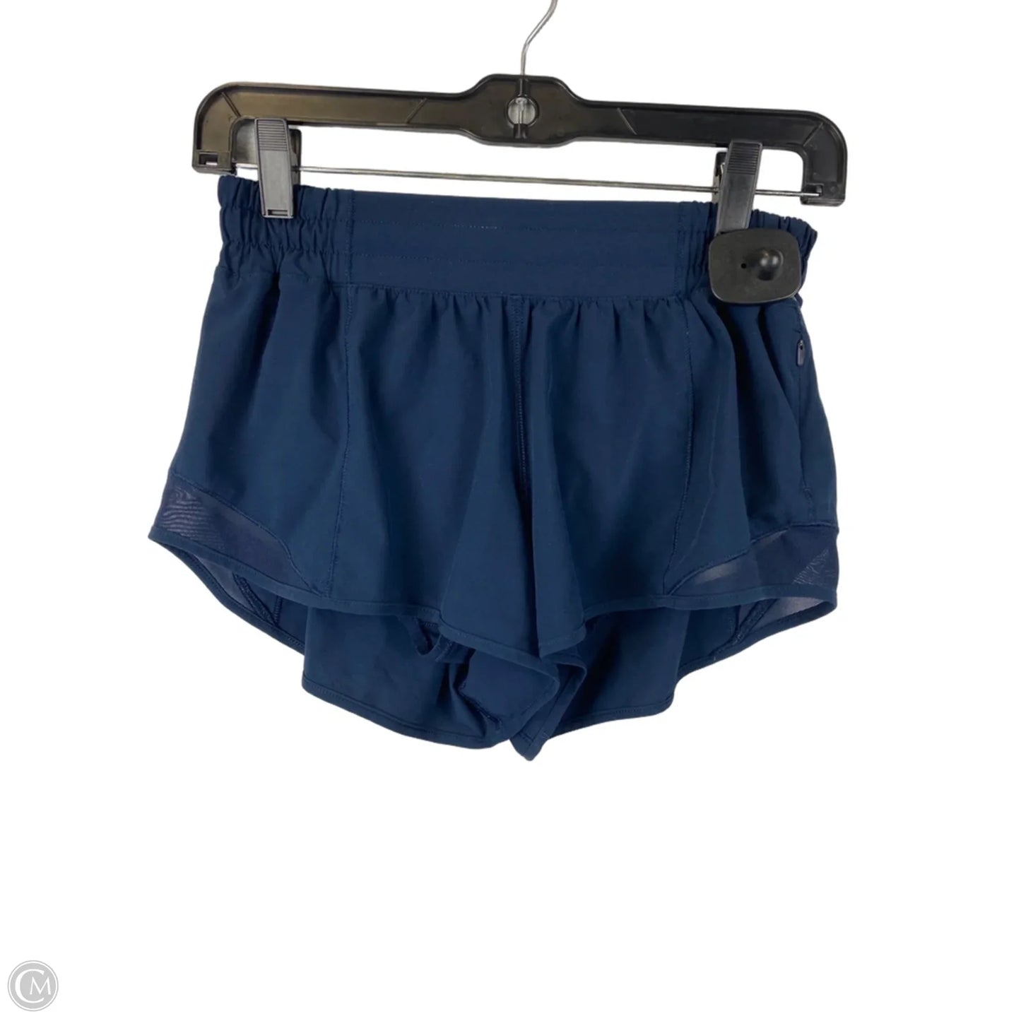Athletic Shorts By Lululemon In Navy, Size: 6