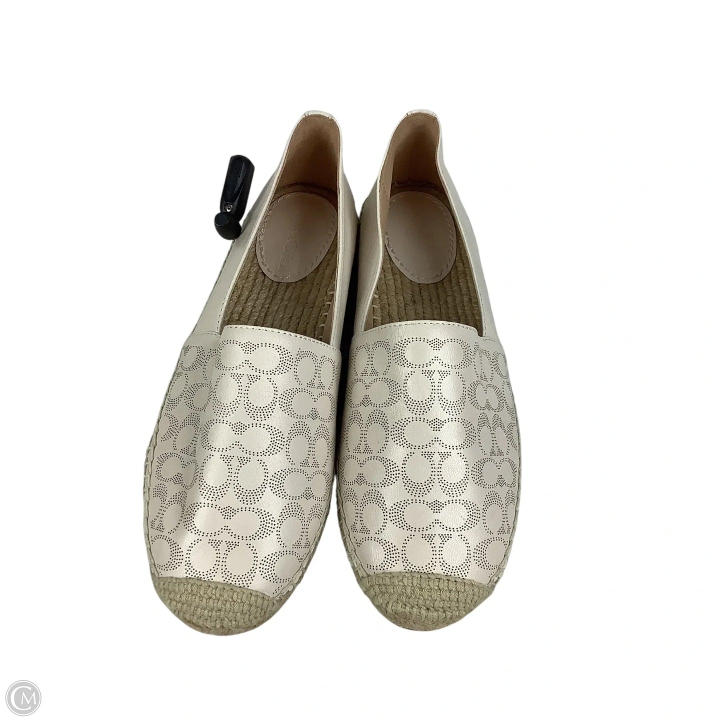Shoes Designer By Coach In Cream, Size: 8