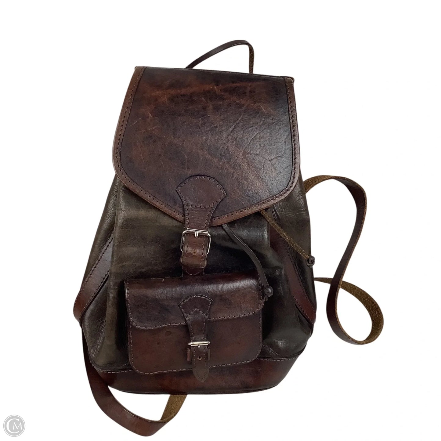 Backpack Leather By Cmc, Size: Small