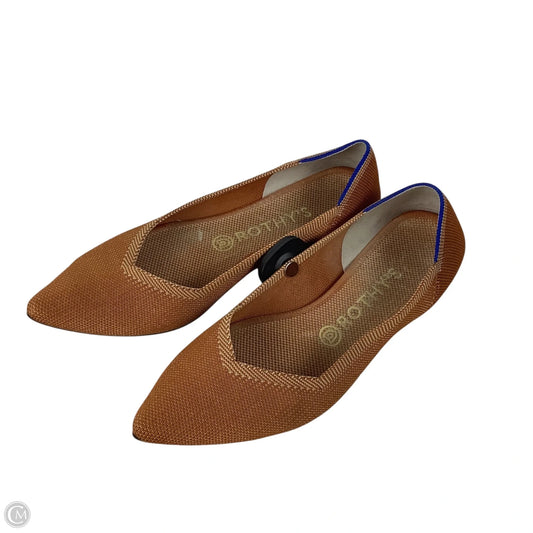 Shoes Flats By Rothys In Brown, Size: 9