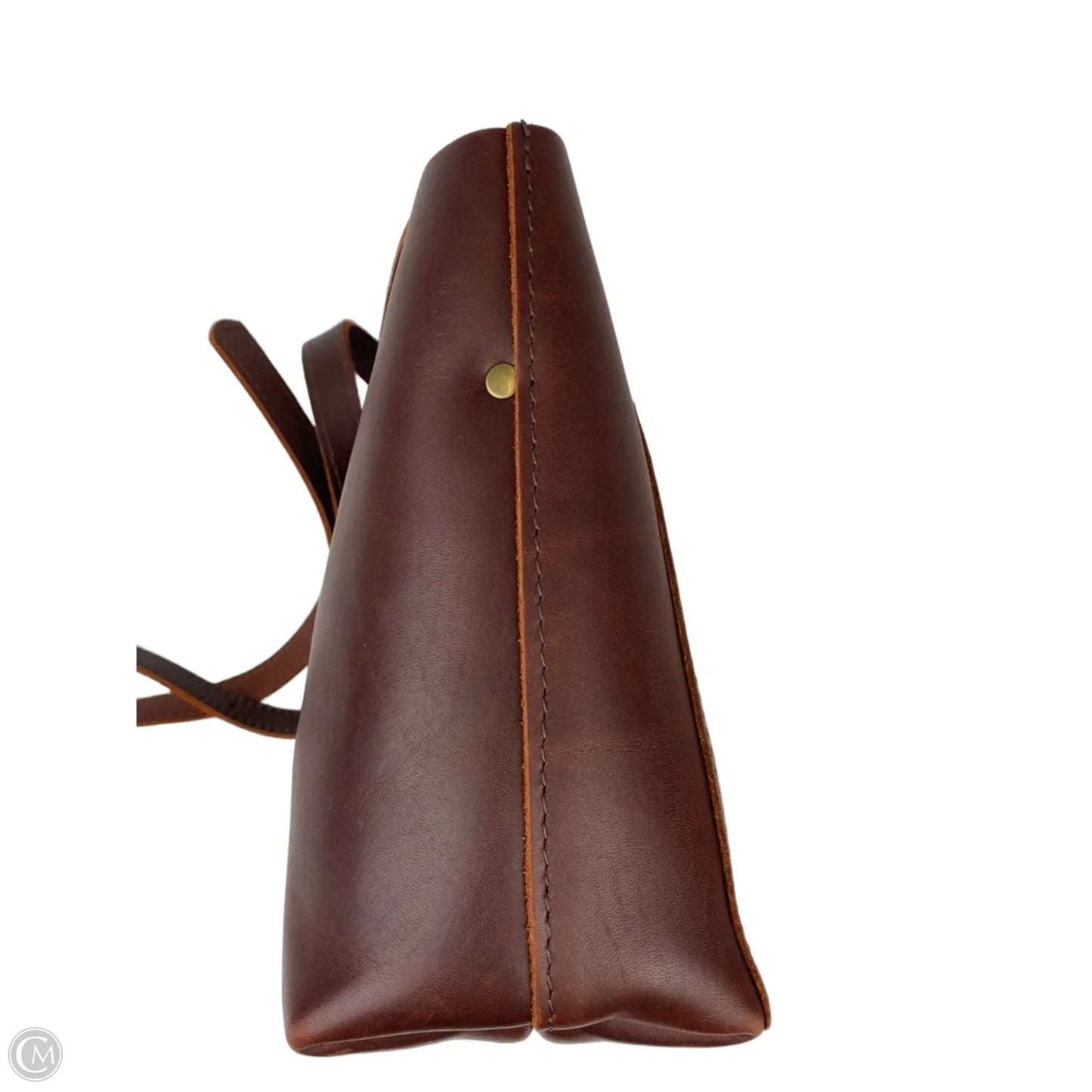 Handbag Leather By Portland Leather, Size: Medium