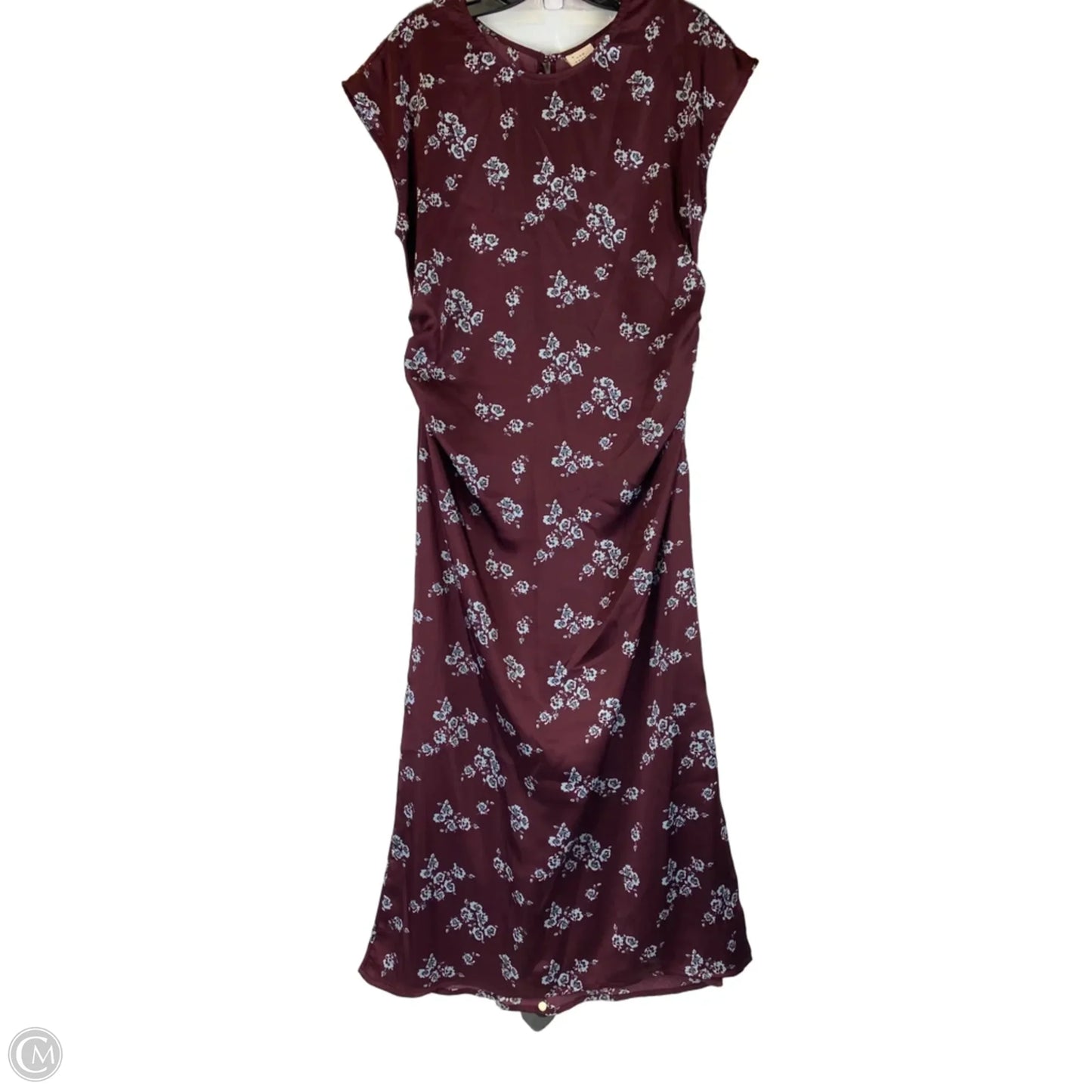 Dress Party Midi By A New Day In Blue & Red, Size: M