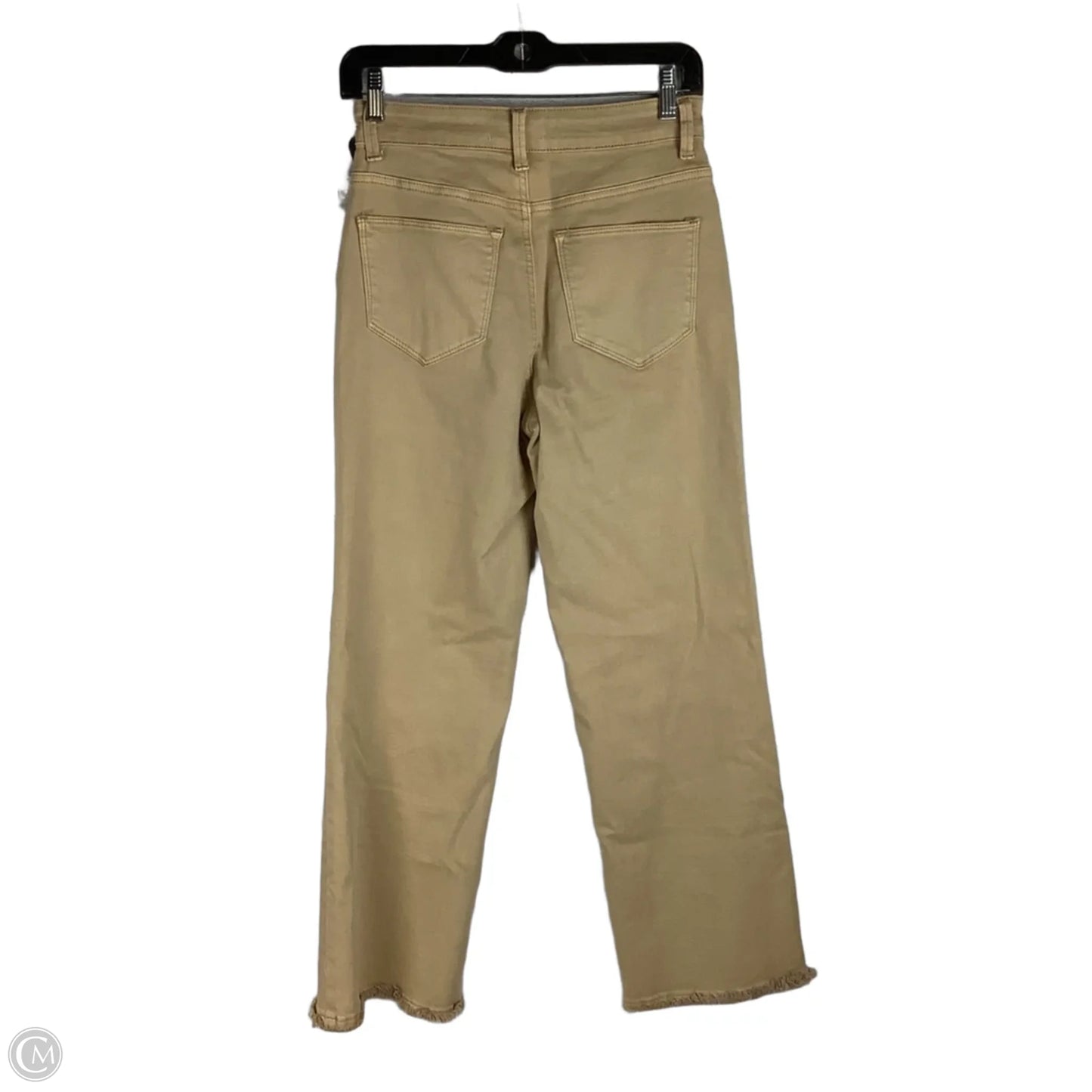 Jeans Wide Leg By Cmb In Tan Denim, Size: 4 (27)