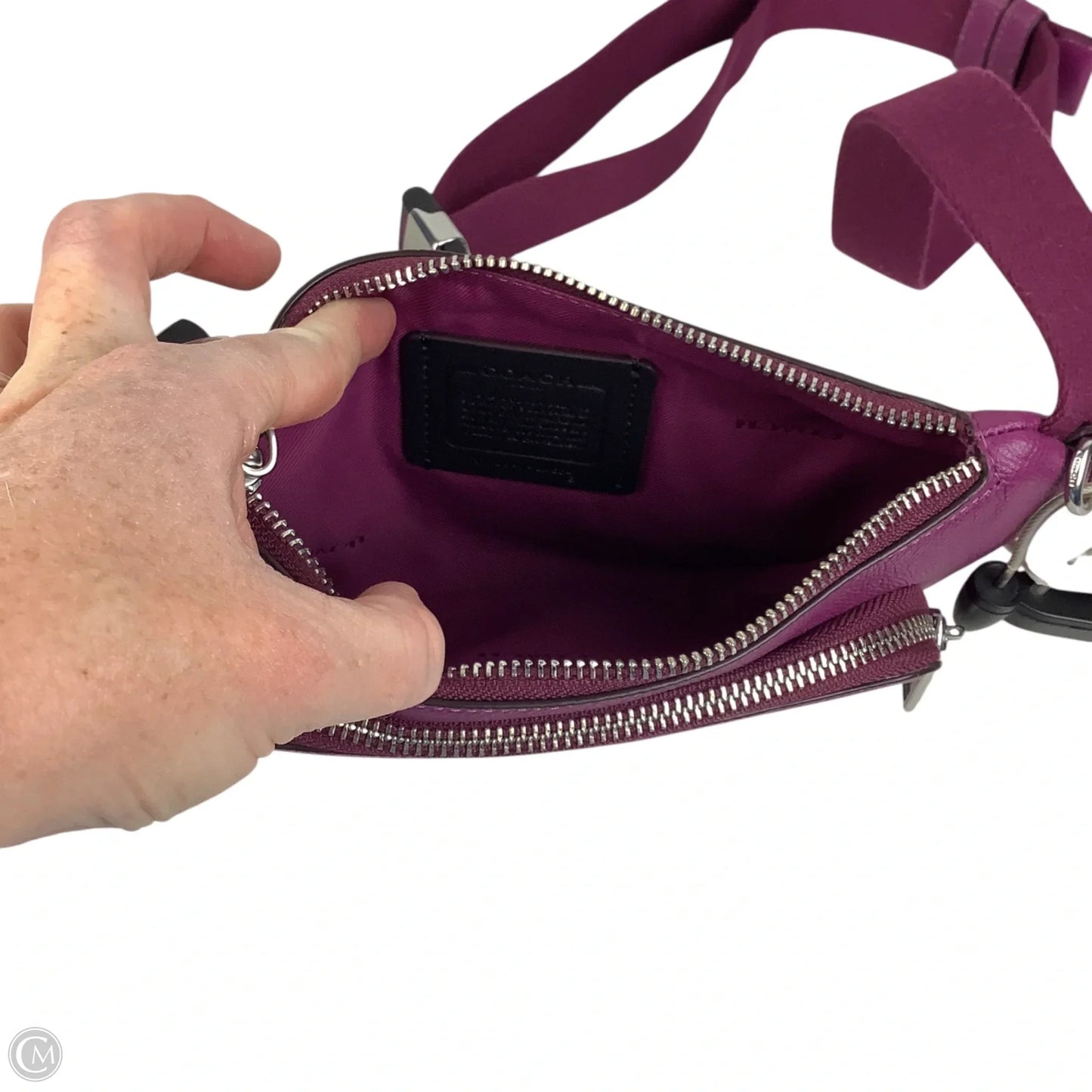 Belt Bag Designer By Coach, Size: Medium