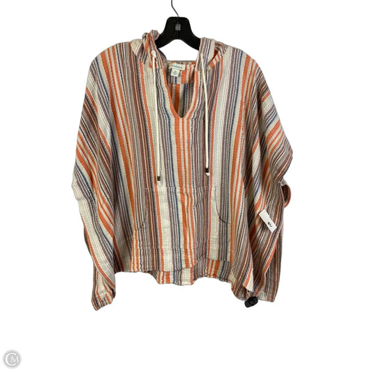 Poncho By Sundance In Striped Pattern, Size: Xs