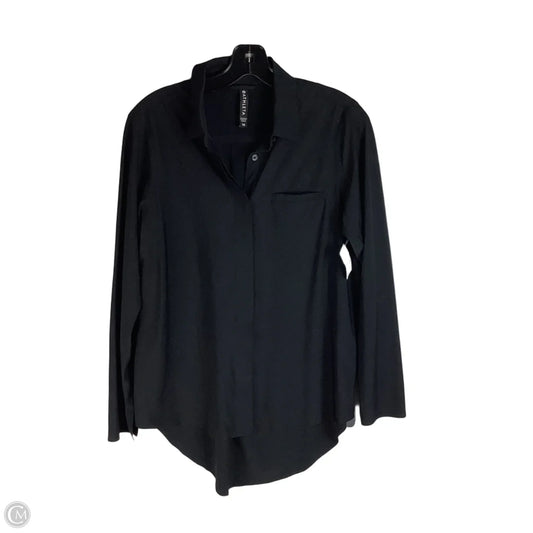 Top Long Sleeve By Athleta In Black, Size: Xs