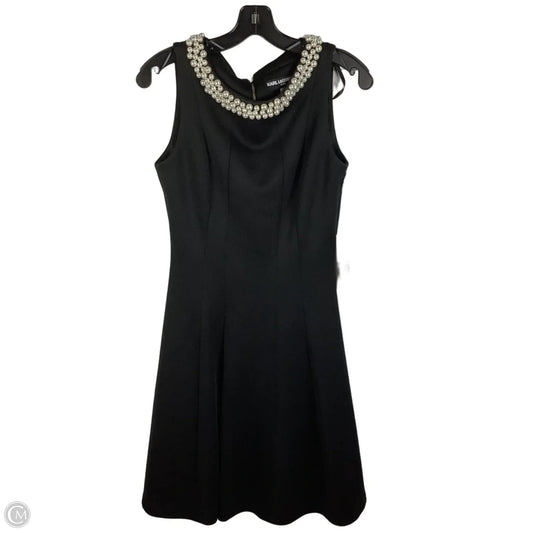 Dress Designer By Karl Lagerfeld In Black & White, Size: 6