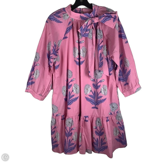 Dress Casual Short By Cmc In Floral Print, Size: L