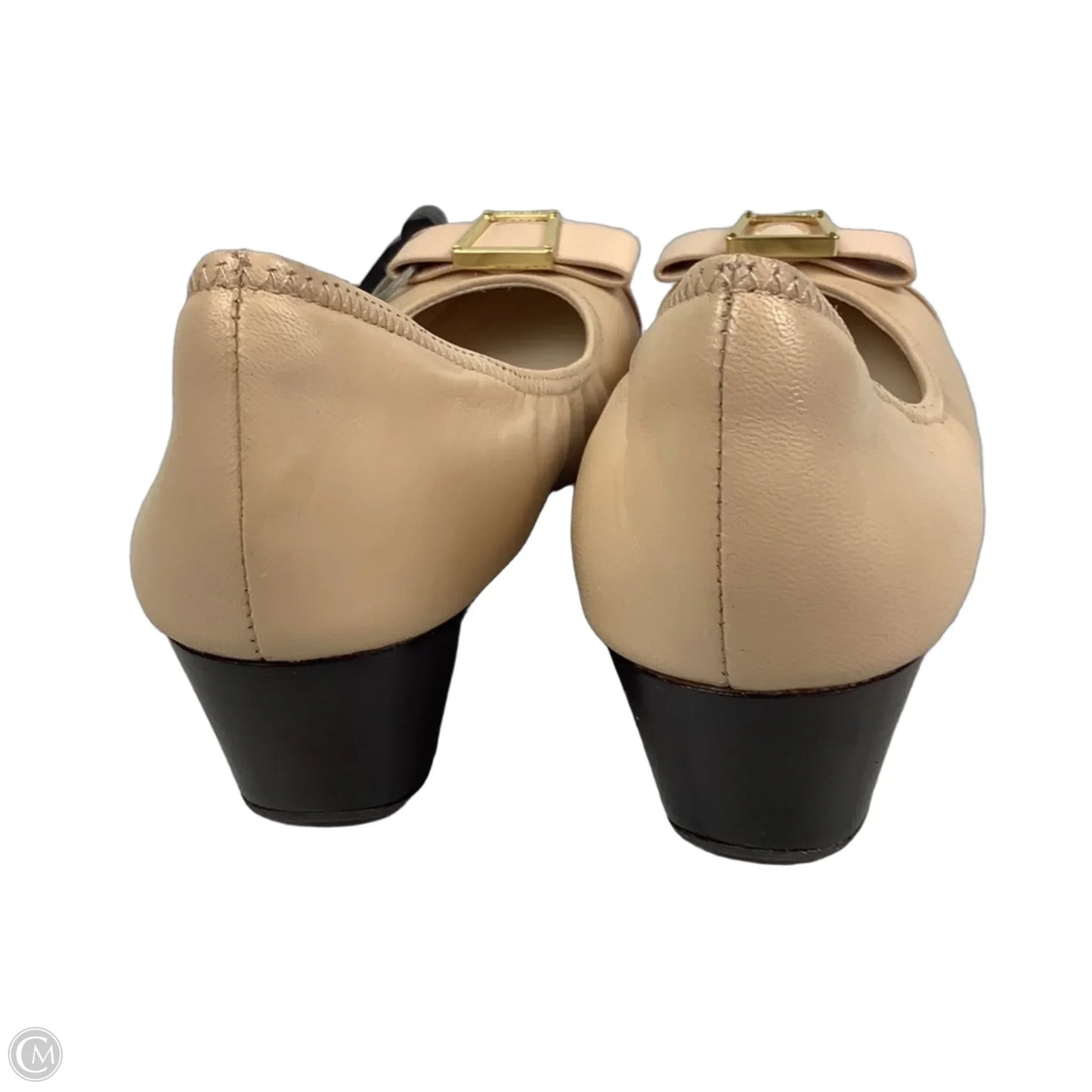 Shoes Heels Wedge By Cole-haan In Cream, Size: 8.5