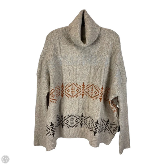 Sweater By Easel In Tan, Size: L