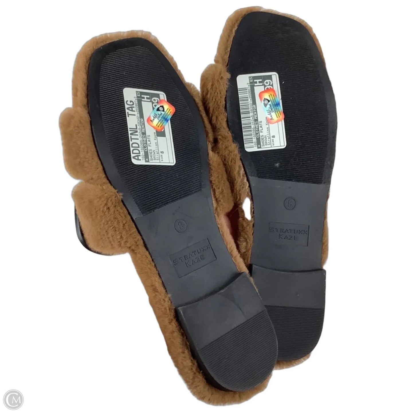 Shoes Flats By Clothes Mentor In Brown, Size: 8