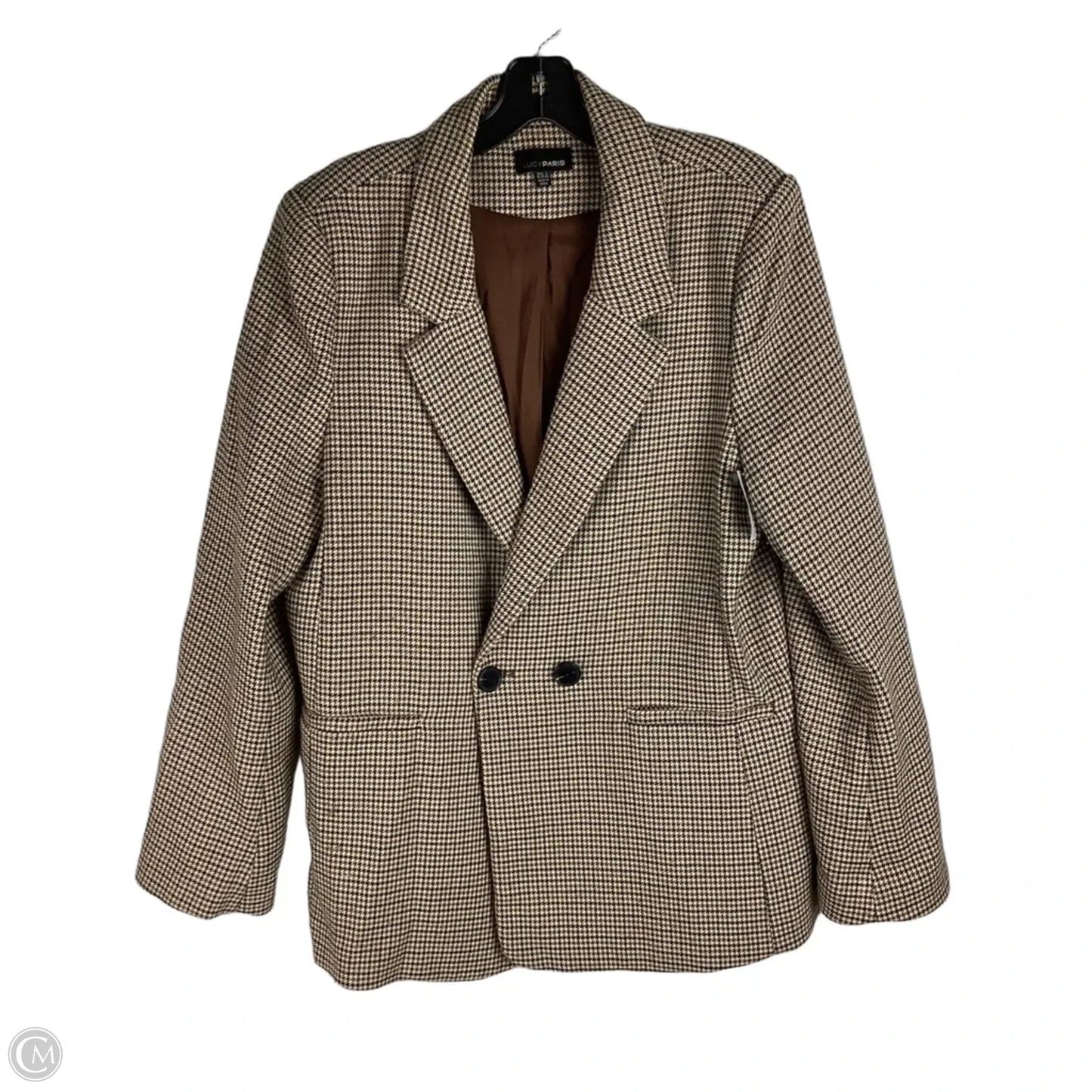 Blazer By Lucy Paris In Brown, Size: L