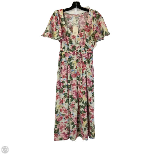 Dress Party Long By A New Day In Floral Print, Size: 6
